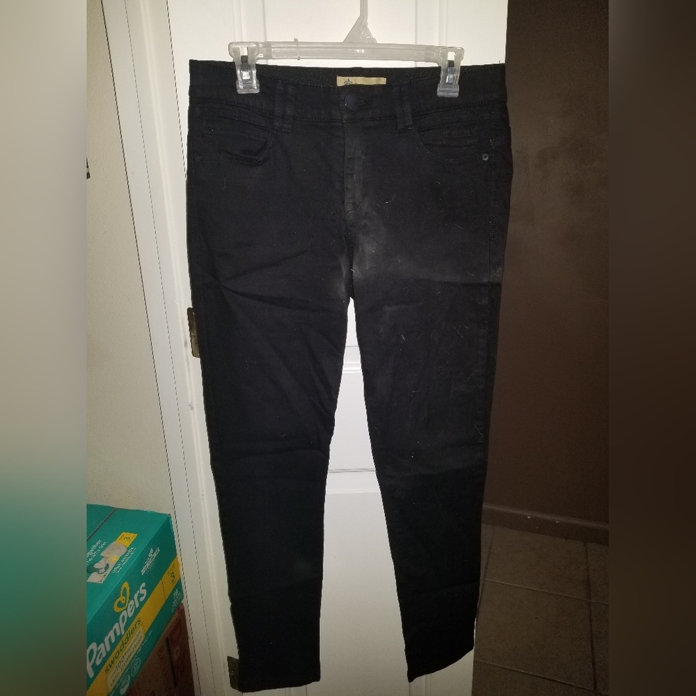 Black jeggings